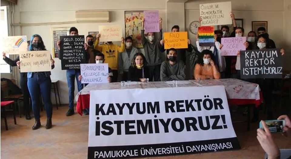 Pamukkaleden Boğaziçi protestolarına destek