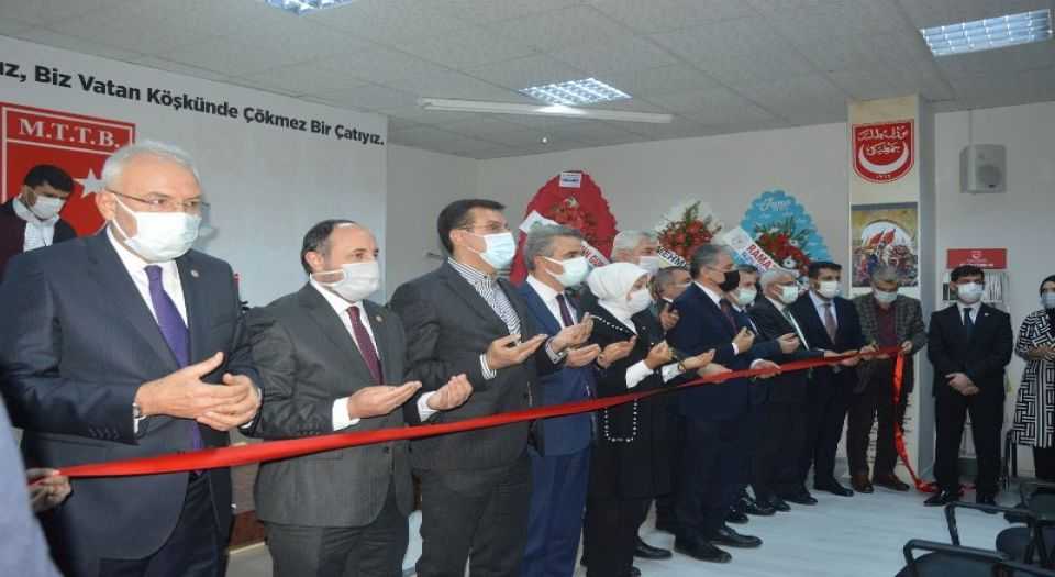 Malatyada Milli Türk Talebe Birliği yeni binasına kavuştu