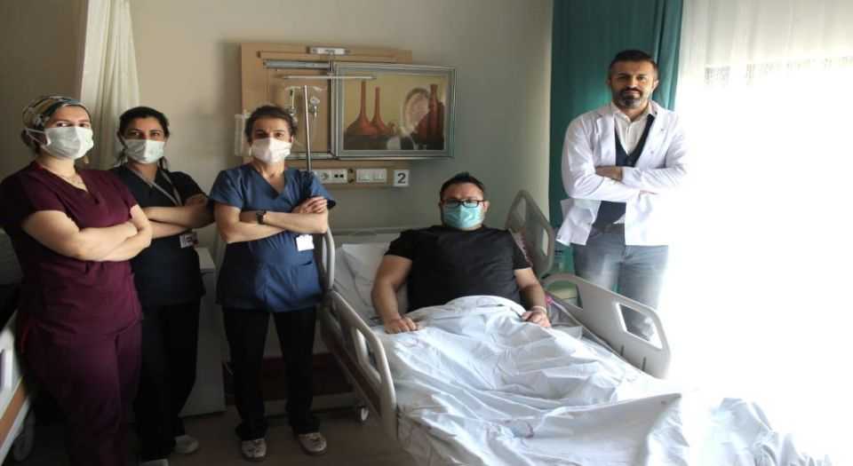Mardin Devlet Hastanesi sayesinde yürümeye başladı