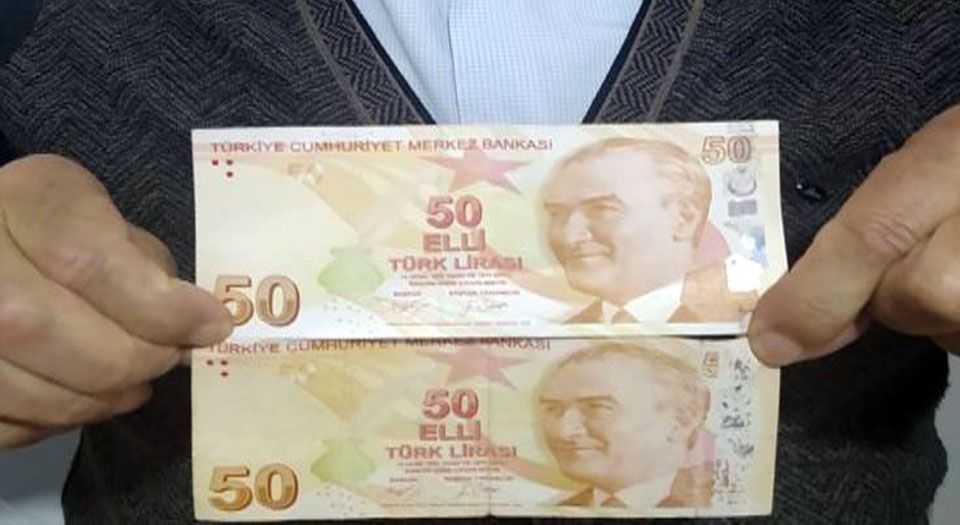 50 TLye 50 bin lira istiyor!