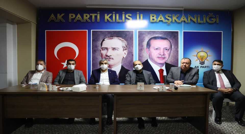 AK Parti Kilis teşkilat toplantısı yaptı