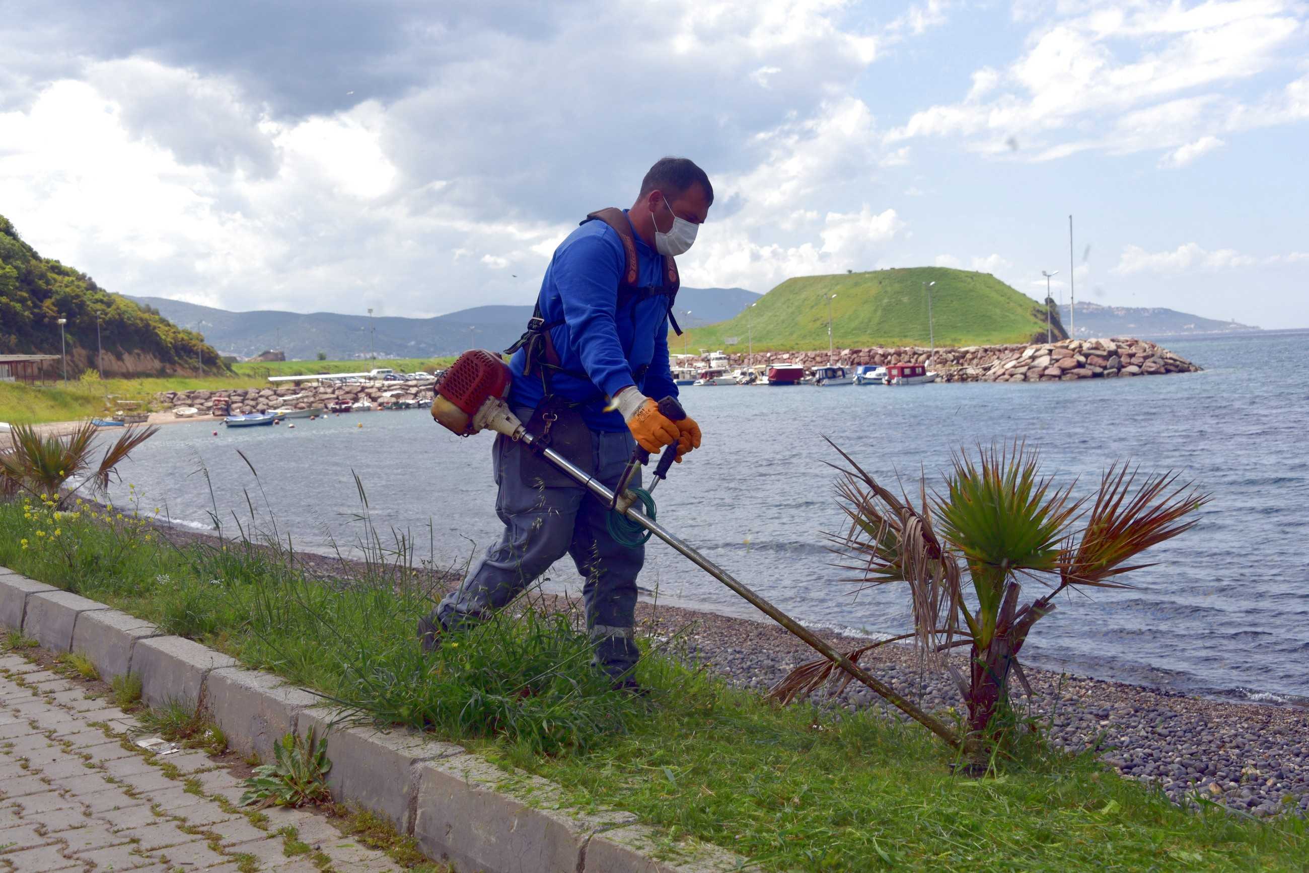 İzmir Aliağada bahar temizliği