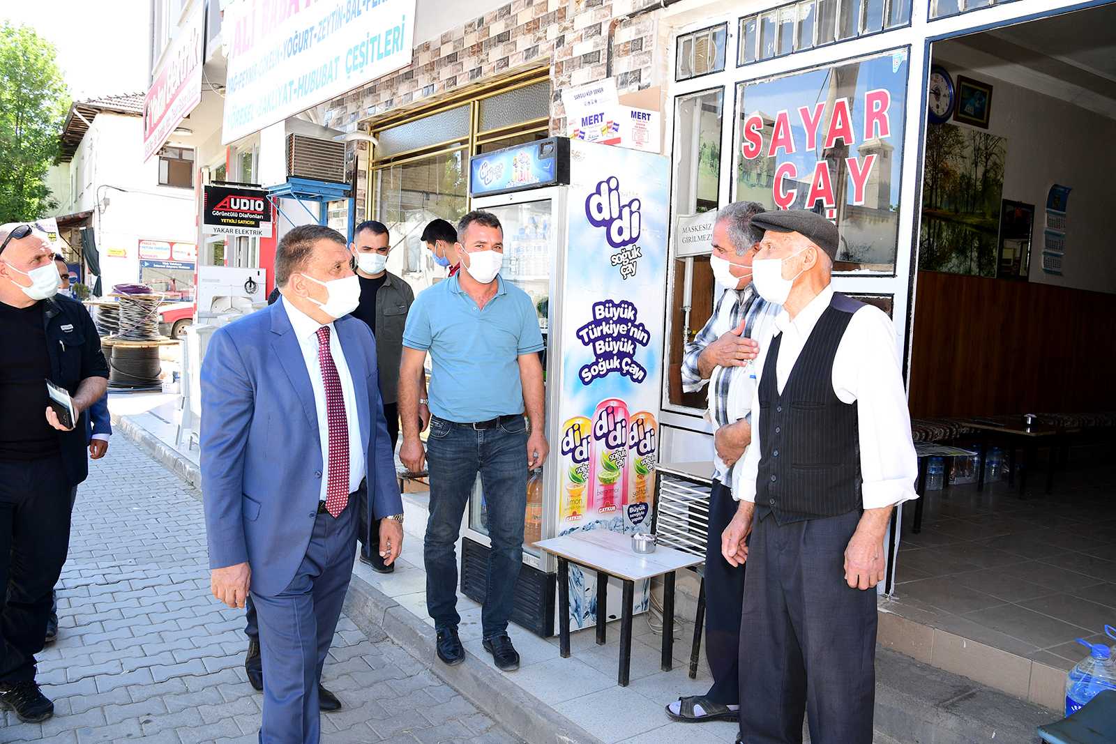 Başkan Gürkan’dan Eskimalatya meydanı ziyareti