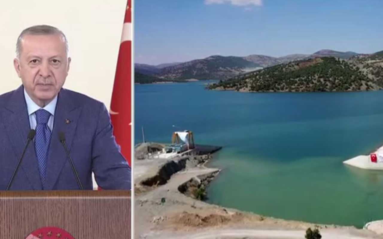 Yukarı Afrin Barajı törenle açıldı