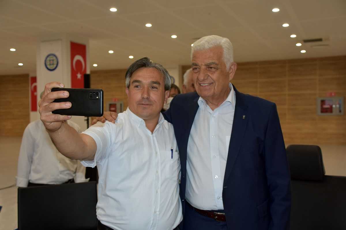 Başkan Osman Gürün Seydikemer muhtarları ile buluştu