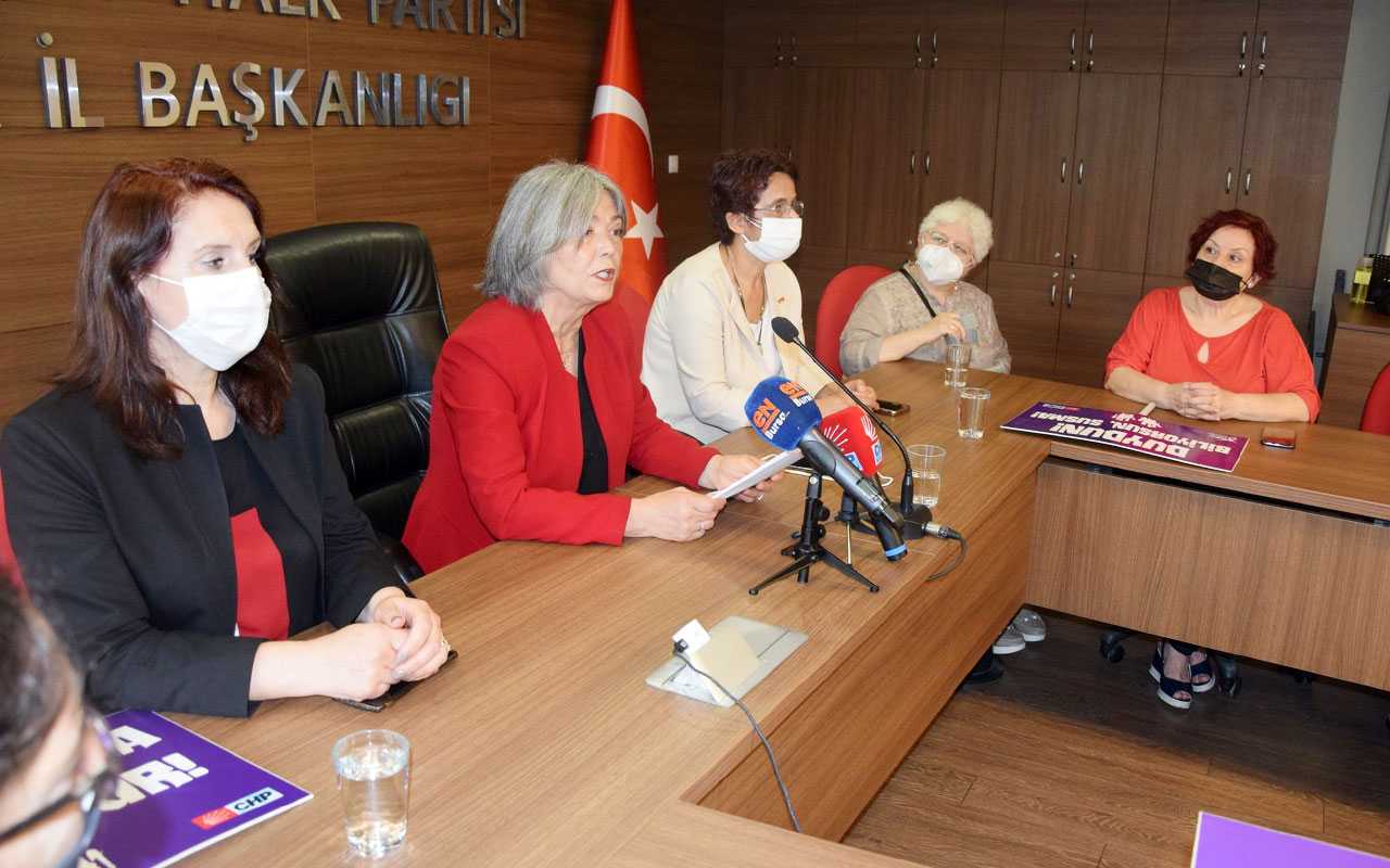 Bursa’da CHP’li kadınlardan İstanbul’daki kısıtlı miting kararına tepki