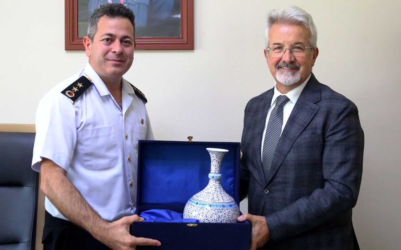 Bursa Nilüfer’da Jandarma Komutanı’na başarı ziyareti