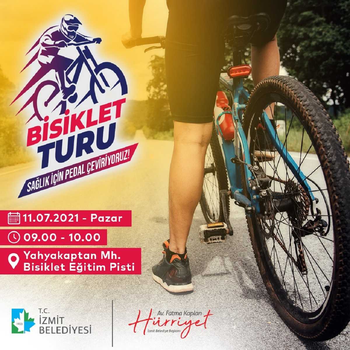 İzmit Belediyesi’nden bisiklet turu daveti