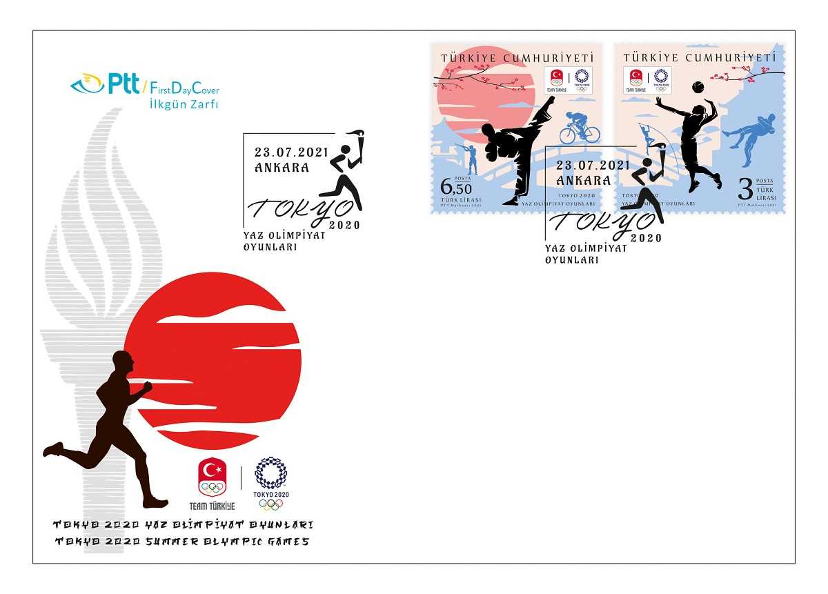 PTT’den Tokyo 2020 için özel pul ve zarf