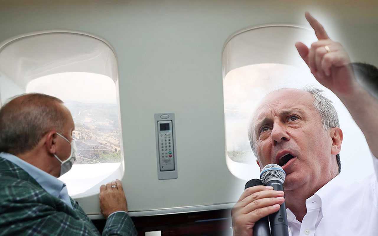 Erdoğan’a ‘İnce’ yorum: “İn o helikopterden…!”