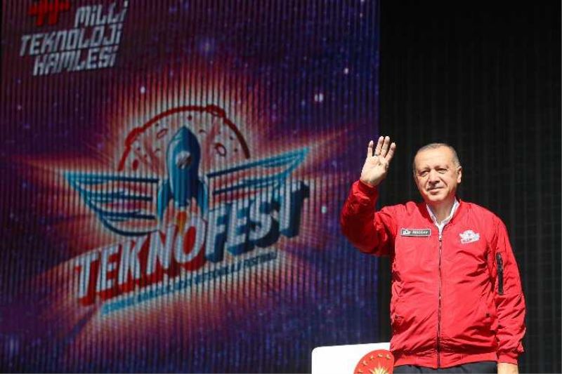 Cumhurbaşkanı Erdoğan, TEKNOFESTe katıldı