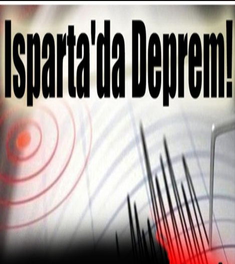 Isparta’nın Eğirdir ilçesinde deprem oldu!