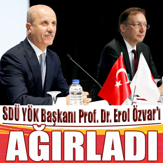 SDÜ YÖK Başkanı Prof. Dr. Erol Özvar’ı Ağırladı