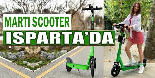Martı scooter Isparta