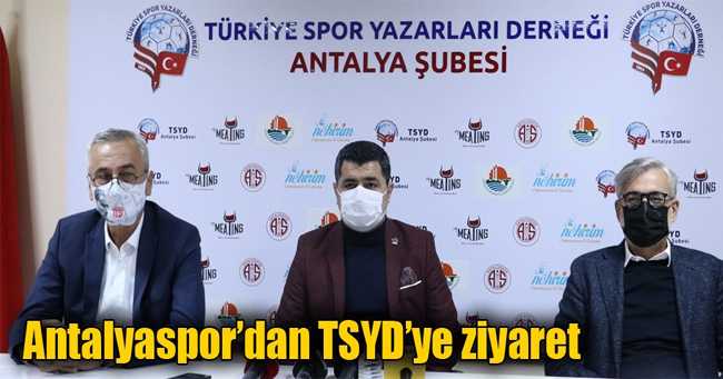 Antalyaspor’dan TSYD’ye ziyaret
