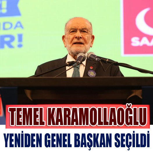 Temel Karamollaoğlu yeniden genel başkan seçildi