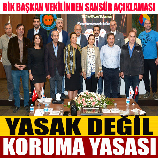 “Dezenformasyonla mücadele” konusu Antalya