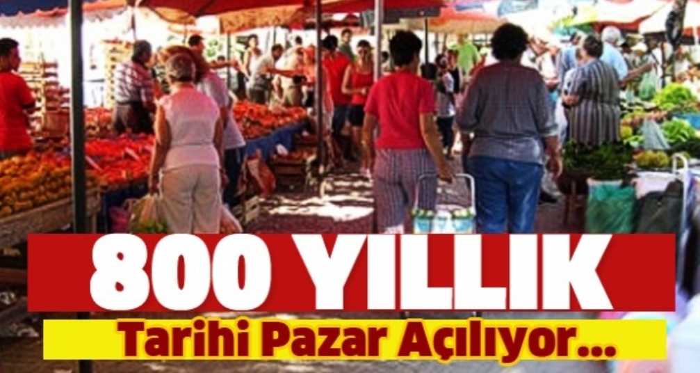 Eğirdir Pınar pazarı açılıyor