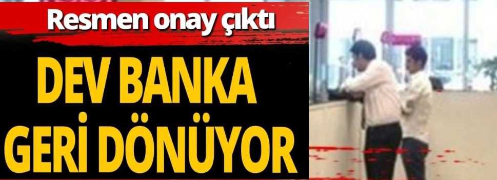 Türk Ticaret Bankası tekrardan faaliyete geçiyor