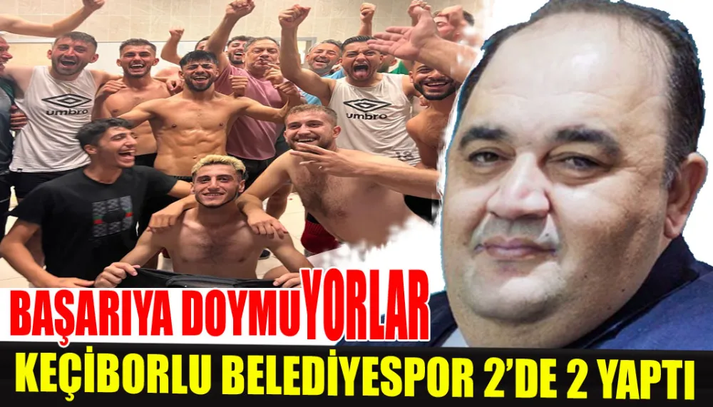 Keçiborlu Belediyespor 2’de 2 yaptı