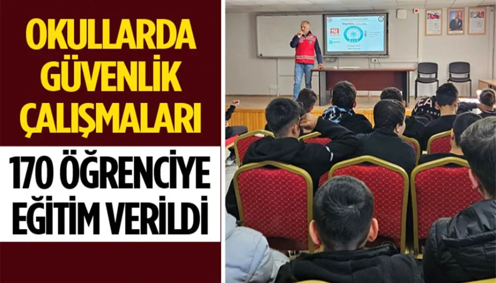 Emniyet okullarda güvenlik çalışmalarını sürdürüyor