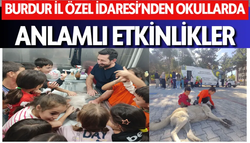 Burdur il özel idaresi’nden dünya hayvanları koruma günü etkinlikleri