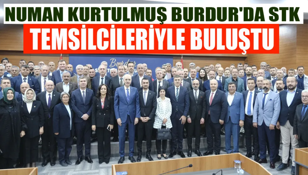 Numan Kurtulmuş Burdur