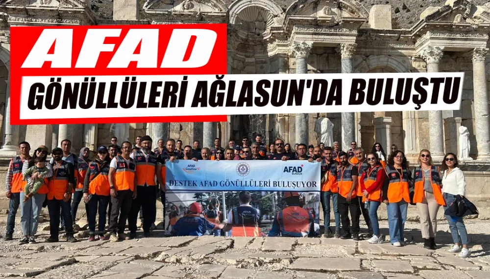 Afad gönüllüleri Ağlasun