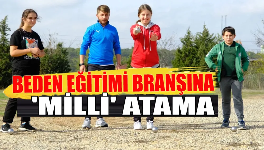 Beden eğitimi branşına 