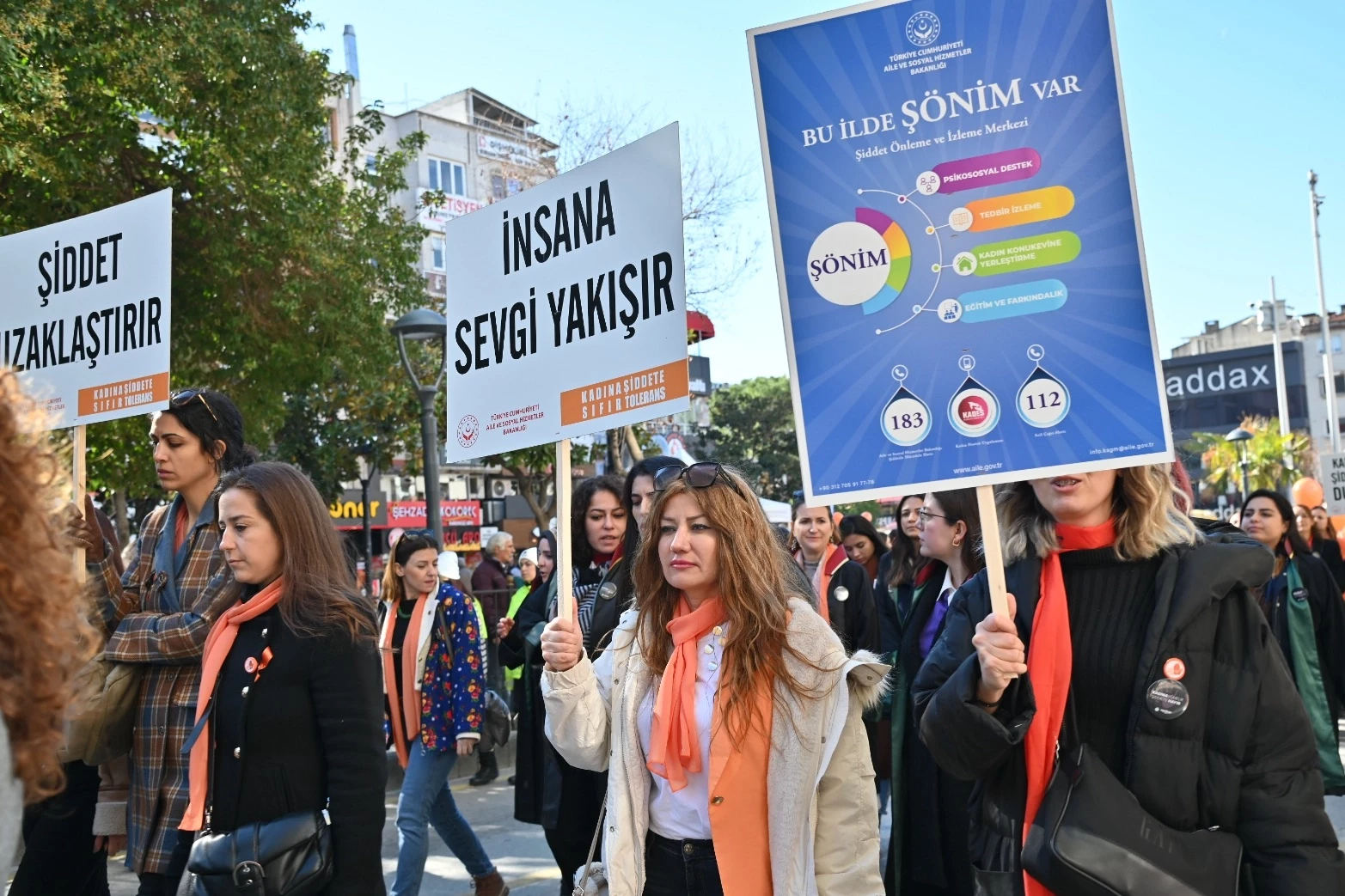 Manisa’da kadına yönelik şiddete birlikte 