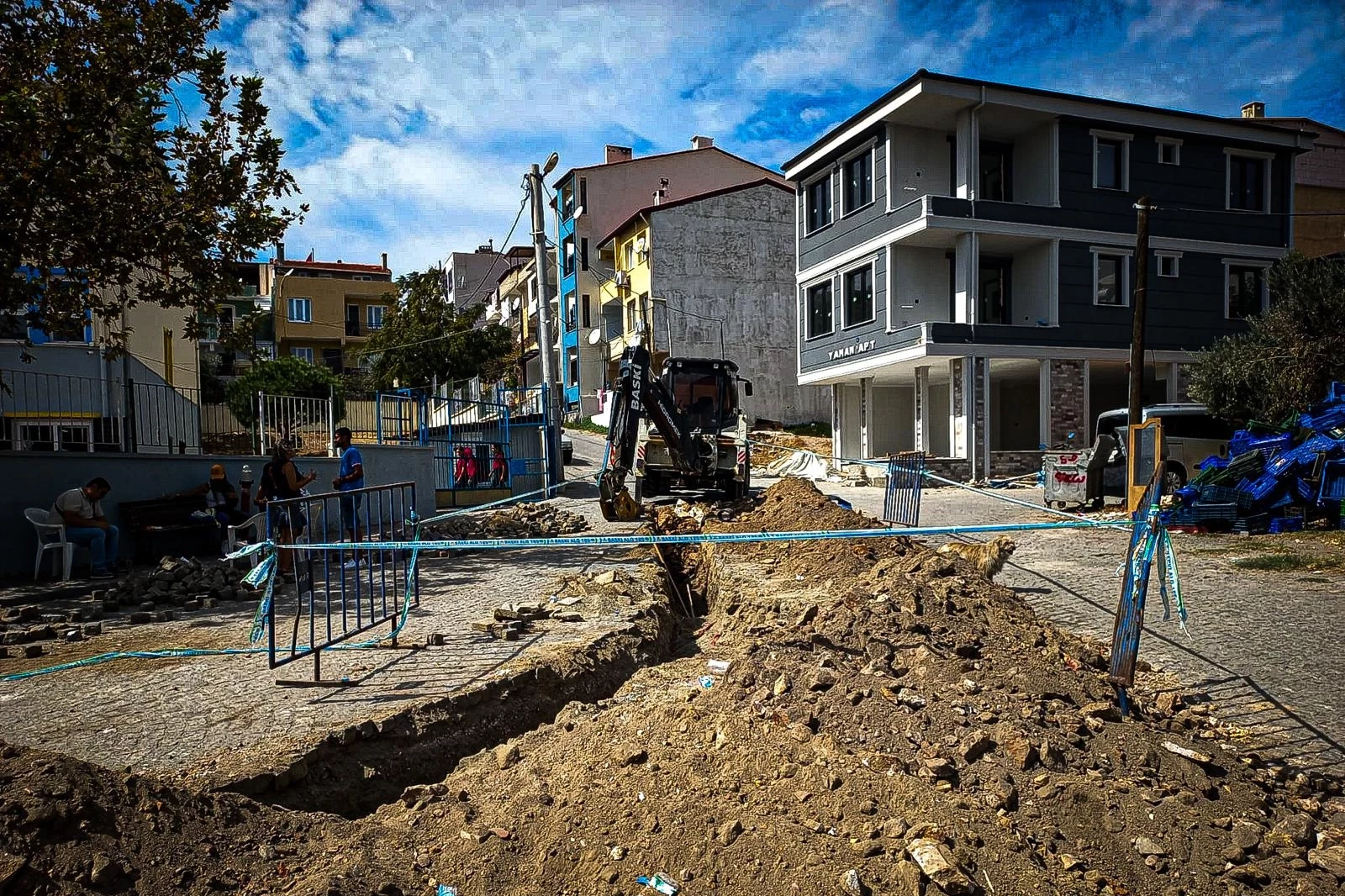 Balıkesir Ayvalık’ta yılların sorununa BASKİ’den kalıcı çözüm