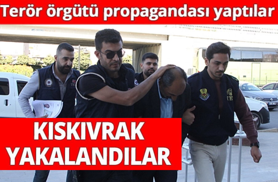 Antalya’da terör propagandası yapan 3 kişi yakalandı