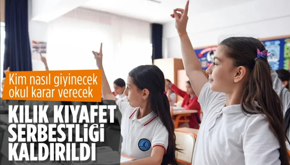 MEB Kararnamesi Resmi Gazete’de: Öğrenci kılık kıyafetlerinde değişiklik