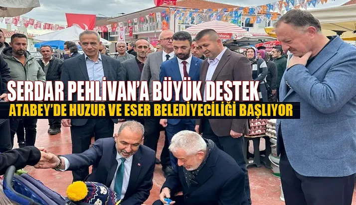 Serdar Pehlivan’a büyük destek