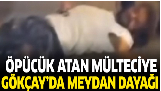 ÖPÜCÜK ATAN MÜLTECİYE MEYDAN DAYAĞI