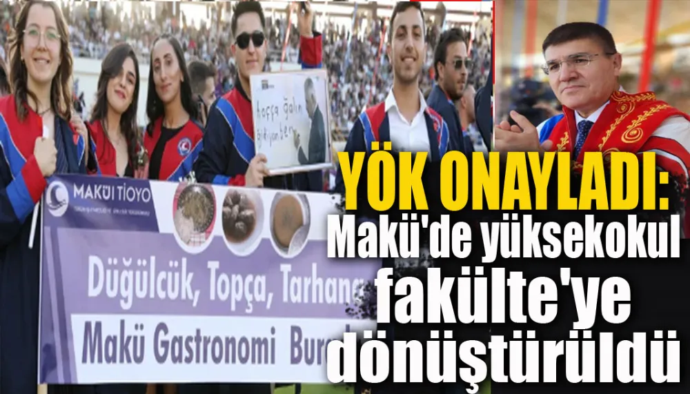 YÖK Onayladı: Makü