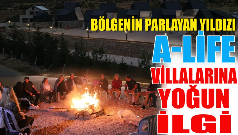 A-Life Villalarına Yoğun İlgi