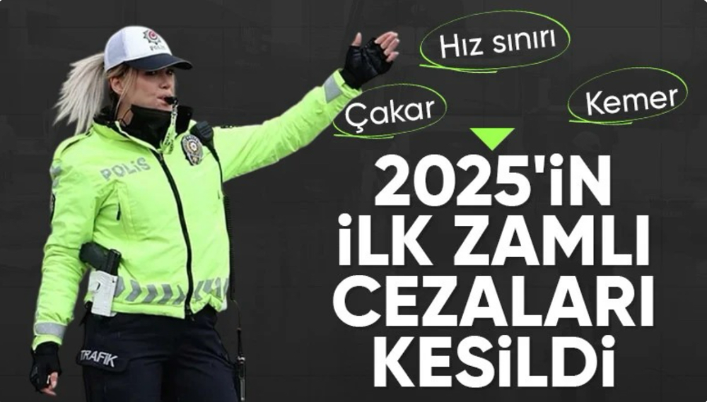 2-9 Ocak tarihleri arasında 3 milyon 243 bin 49 araç denetlendi