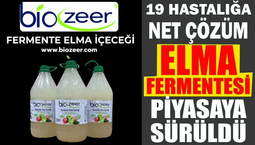 Biozeer Fermente elma içeceği