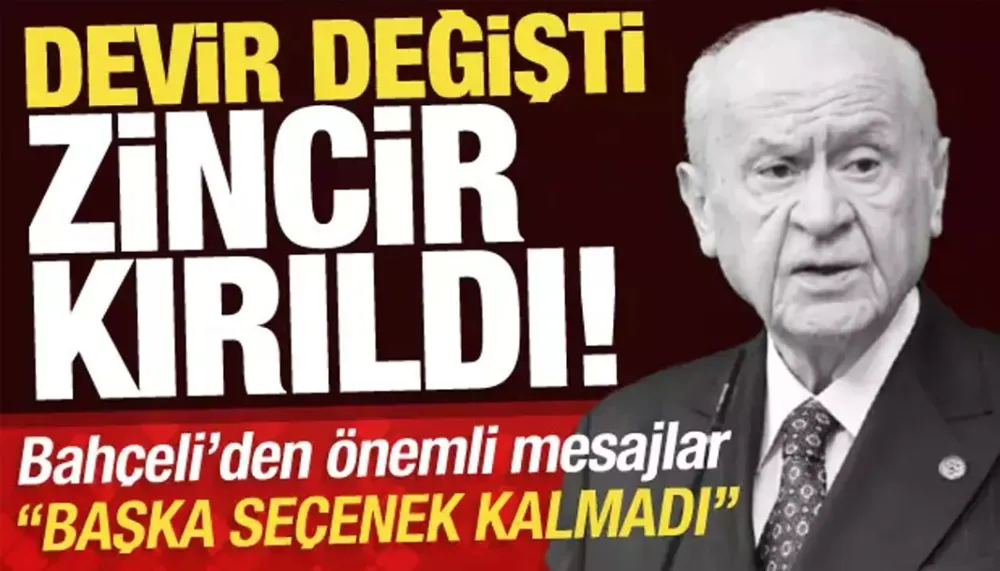 Bahçeli: Eller birleşecek kem gözler def edilecek