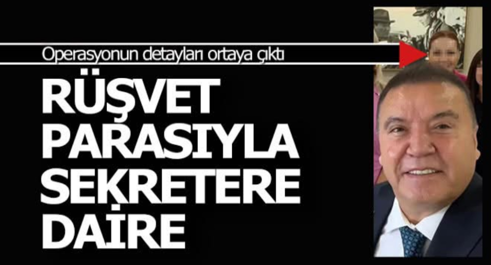 Rüşvet Parasıyla Sekretere Daire!