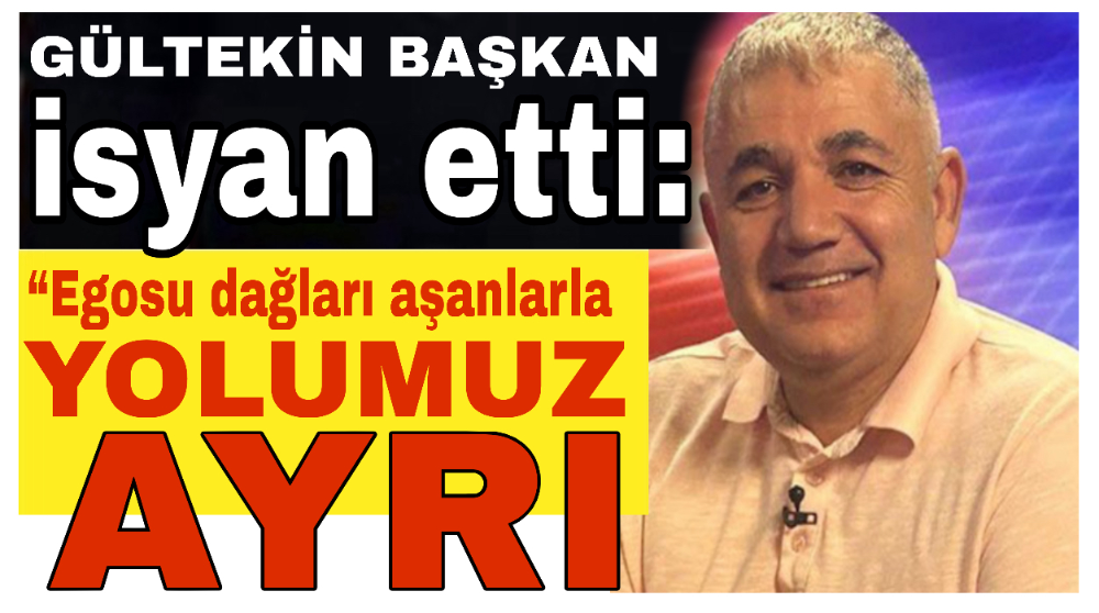 Isparta 32 Spor Başkanı isyan etti: “Egosu dağları aşanlarla yolumuz ayrı”