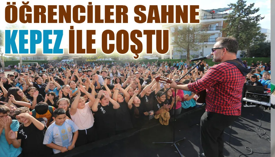 Öğrenciler Sahne Kepez ile coştu