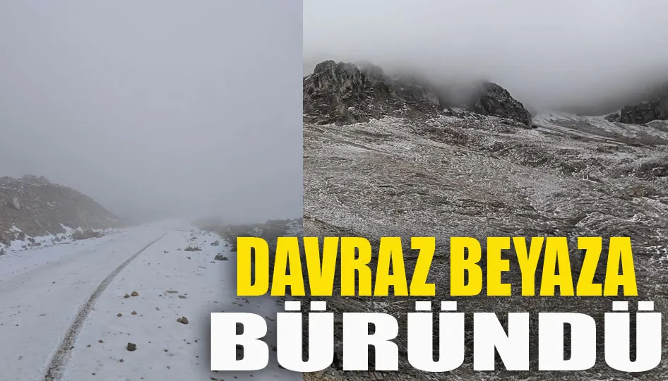 Isparta’nın zirvesine sezonun ilk karı düştü