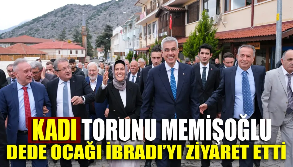 Sağlık Bakanı Memişoğlu’ndan anlamlı İbradı ziyareti