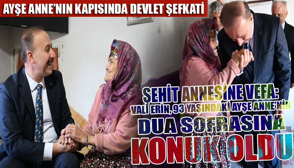 Ayşe Anne’nin Kapısında Devlet Şefkati