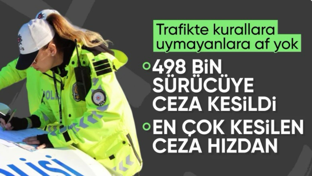 Ali Yerlikaya: Trafikte 3 milyon 277 bin 604 araç denetlendi