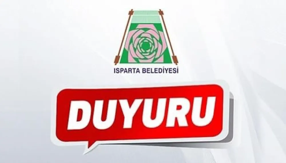 ISPARTA BELEDİYESİNDEN KAMUOYUNA BİLGİLENDİRME