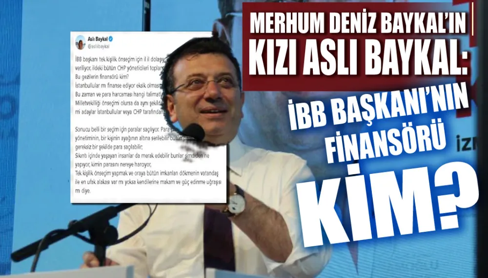 İBB Başkanı’nın önseçim turu: Finansörü kim?