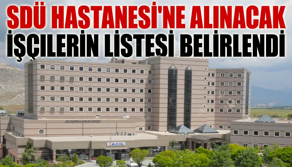 SDÜ Hastanesi